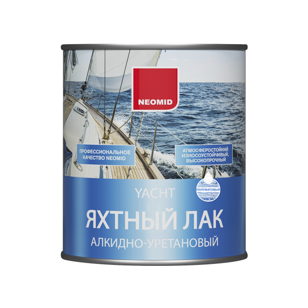 109_Лак Neomid алкидно-уретановый яхтенный полуматовый 0.75л_1 109_Лак Neomid алкидно-уретановый яхтенный полуматовый 0.75л_1