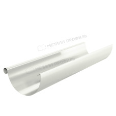Желоб водосточный D125х3000 (ПЛД-02-9010 Чистый белый-0.5)