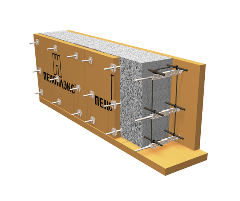 Универсальная стяжка для несъемной опалубки